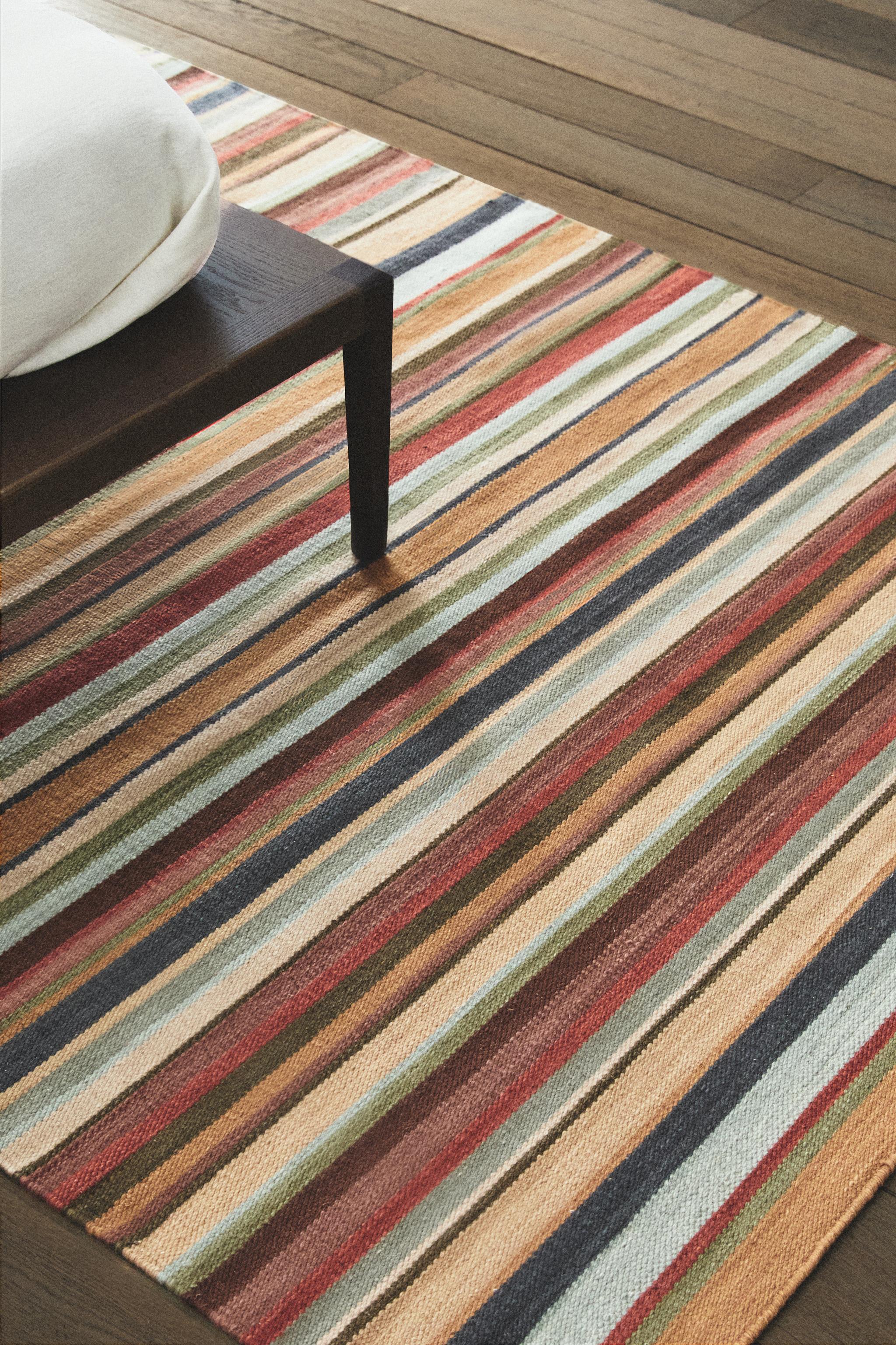 TAPIS RAYURES COULEURS
